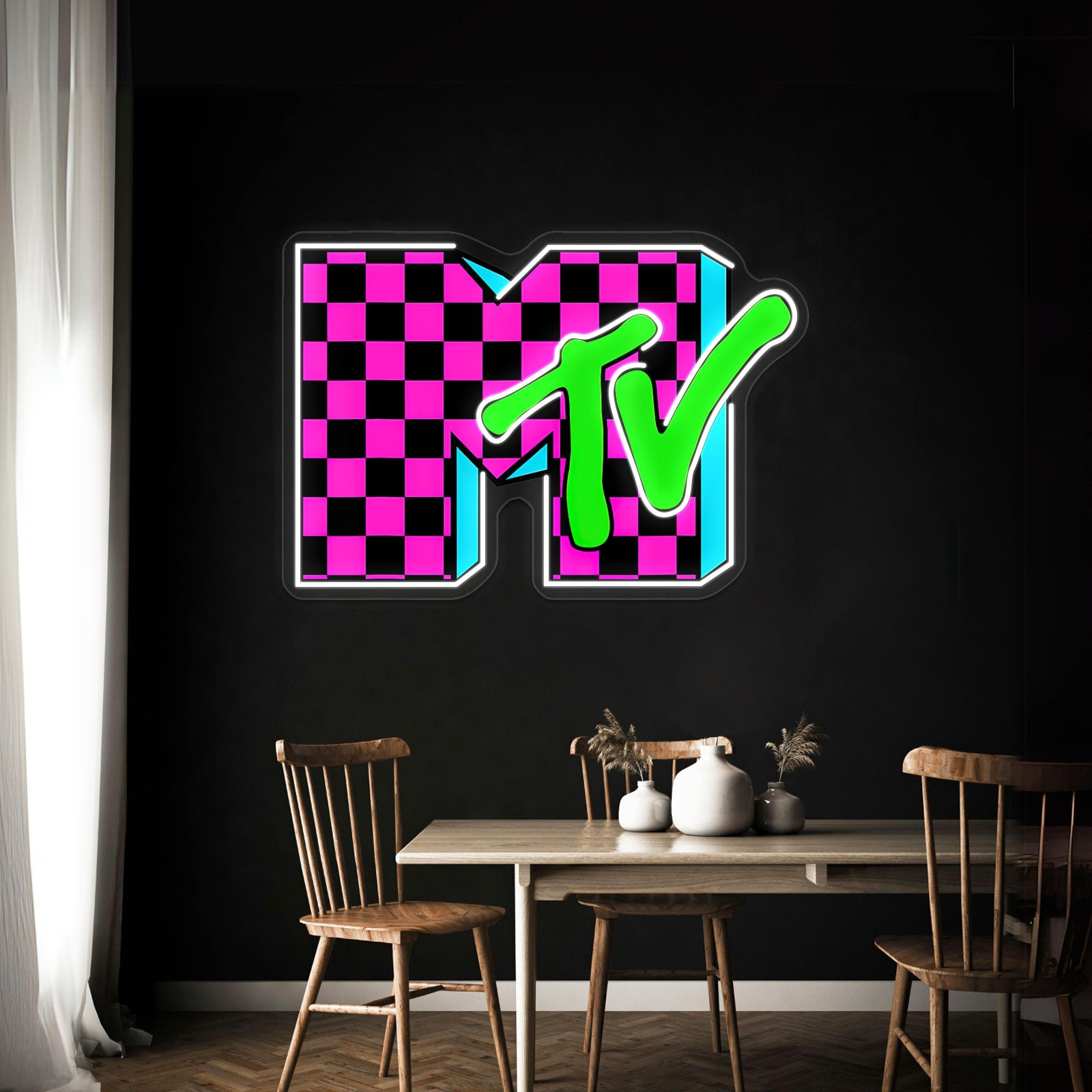 Retro Shape Design Logo Graphic Essential Wall Artwork Neon Signs | Shineneon