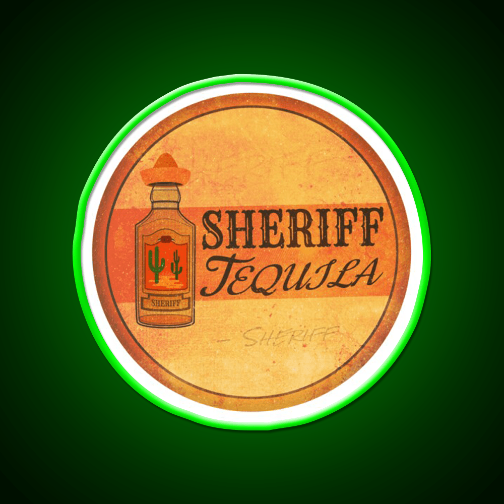 Retro Tequila Party Drink Tequila Led Neon Sign Rgb Color - Shineneon