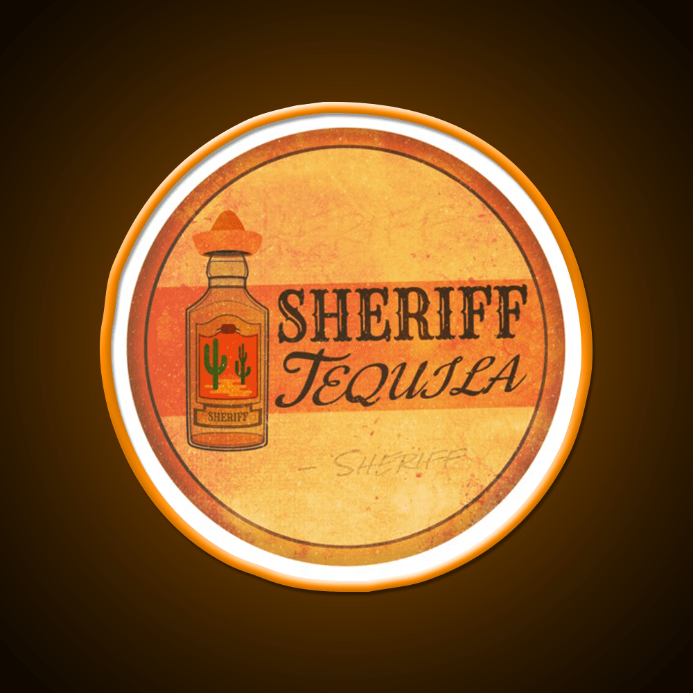 Retro Tequila Party Drink Tequila Led Neon Sign Rgb Color - Shineneon