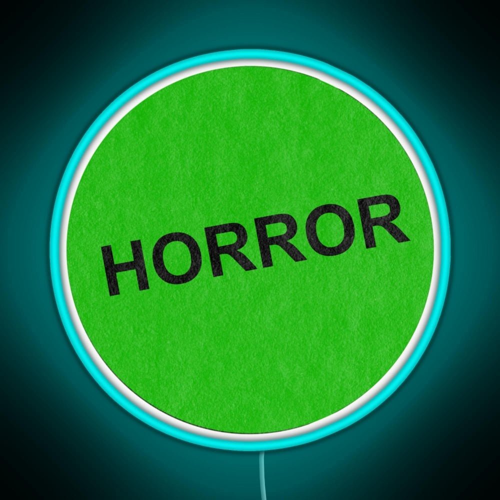 Retro Vhs Horror Rgb Led Neon Sign Pop Wall Art - Shineneon