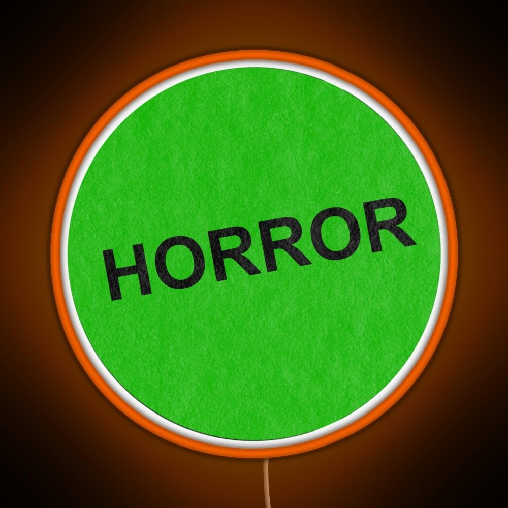 Retro Vhs Horror Rgb Led Neon Sign Pop Wall Art - Shineneon