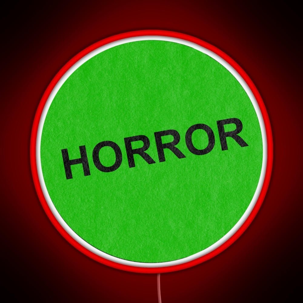 Retro Vhs Horror Rgb Led Neon Sign Pop Wall Art - Shineneon