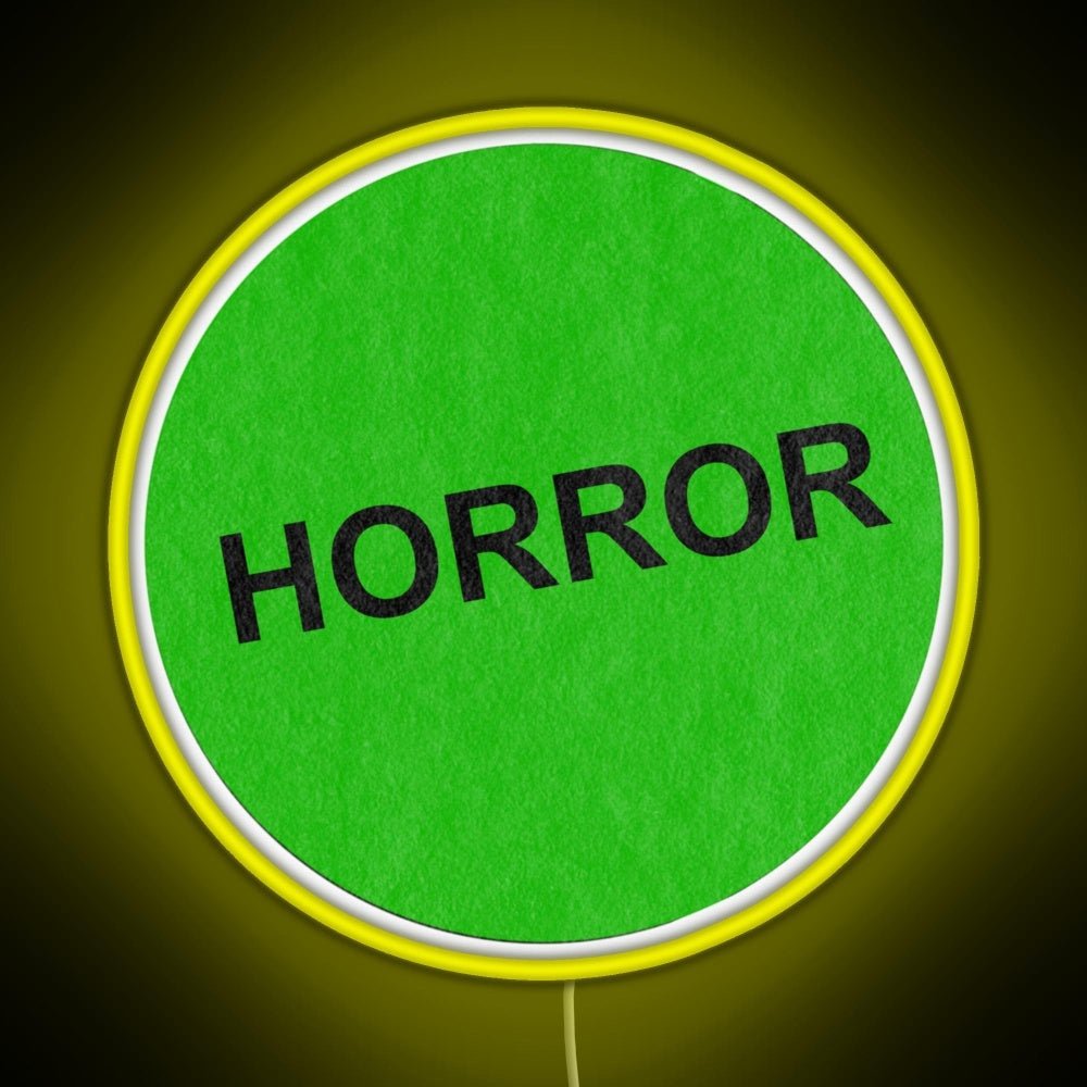Retro Vhs Horror Rgb Led Neon Sign Pop Wall Art - Shineneon