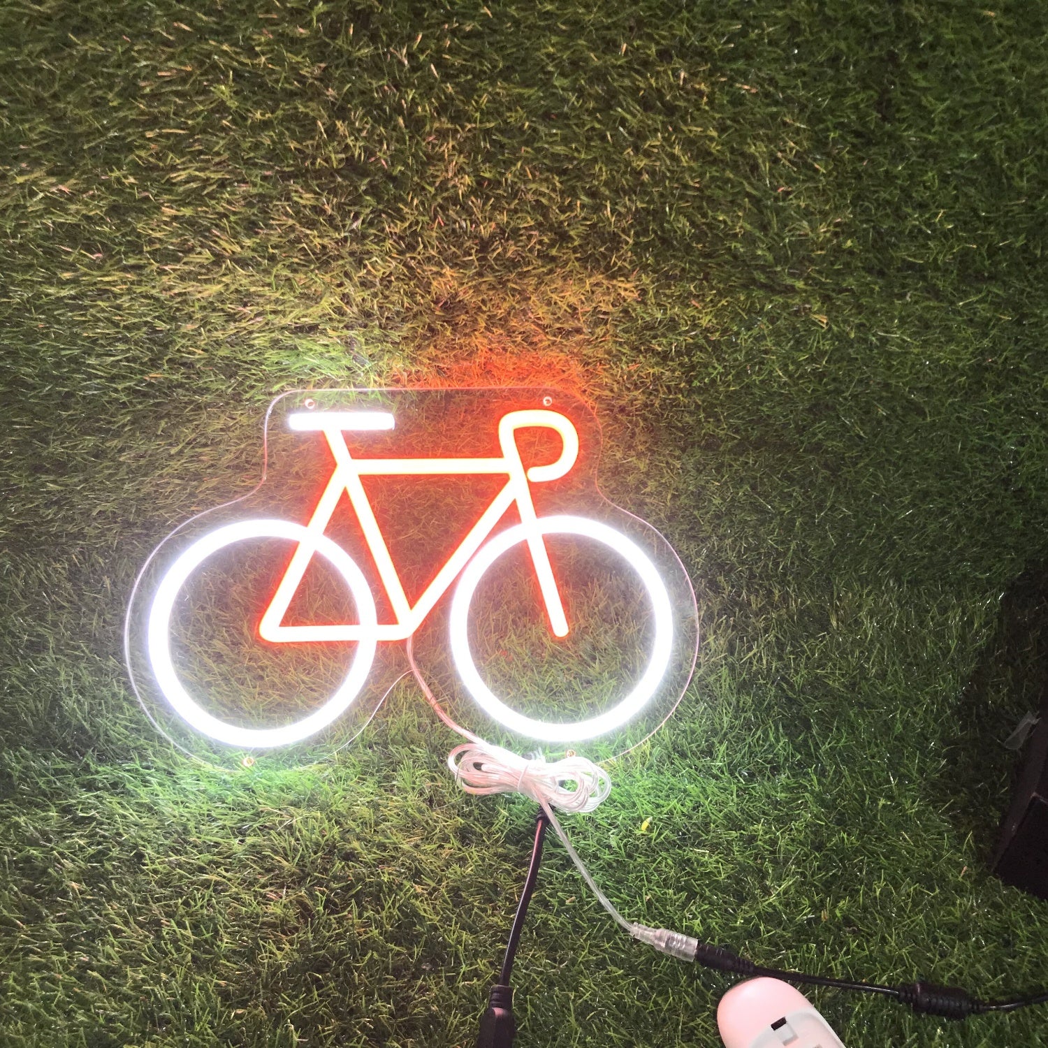 Rev Up Your Space Bike Outline Led Neon Sign | Shineneon