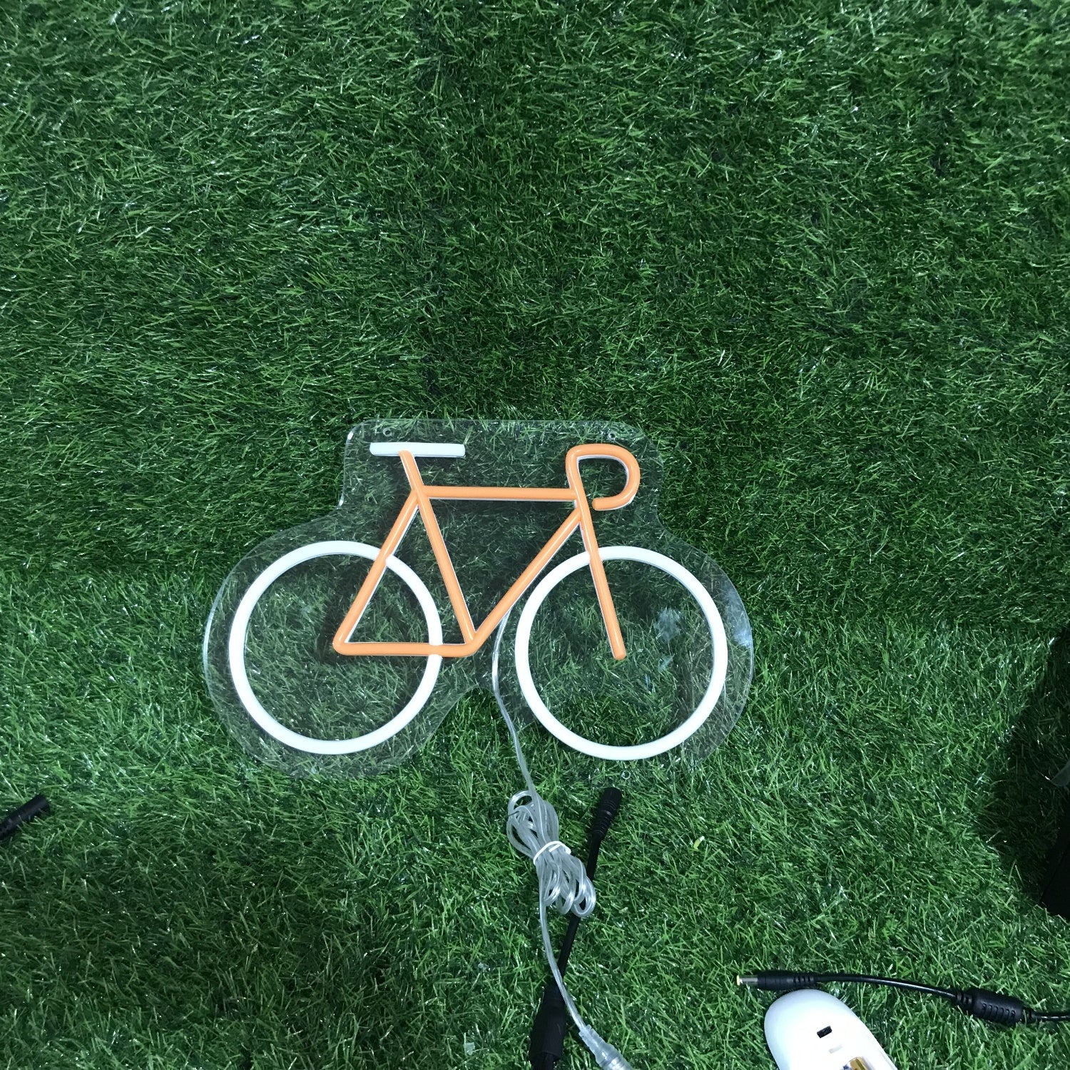 Rev Up Your Space Bike Outline Led Neon Sign | Shineneon