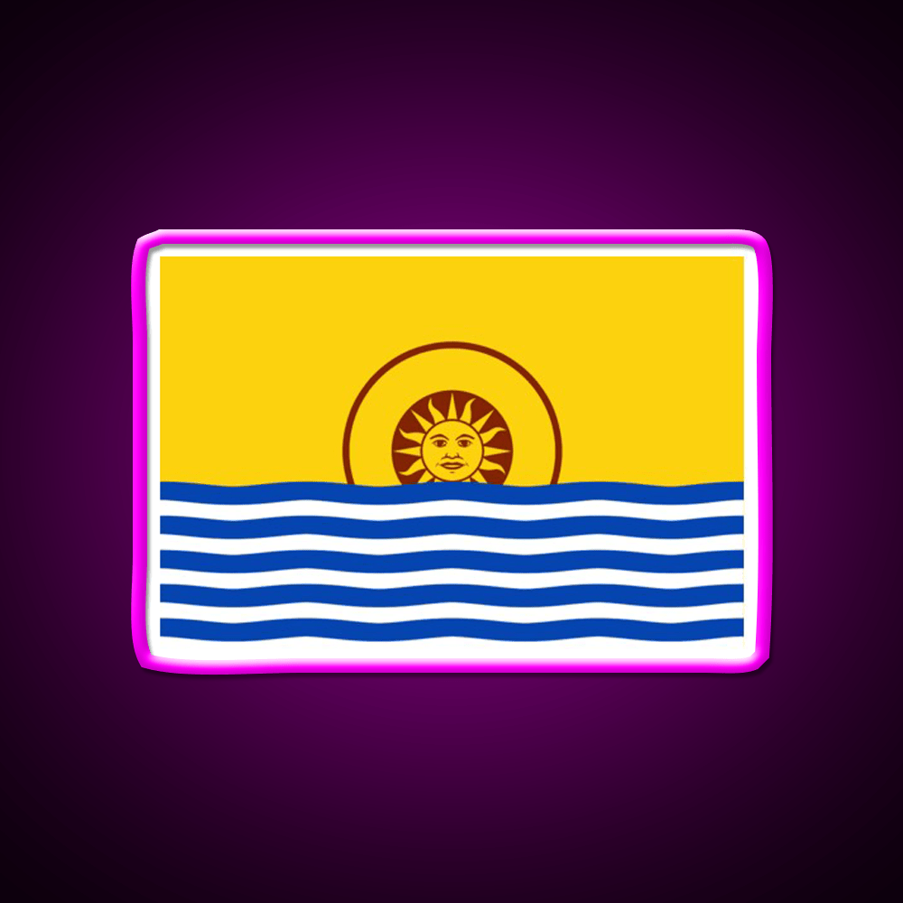 Revacholian Nationhood Flag Party Drink Tequila Led Neon Sign Rgb Color - Shineneon