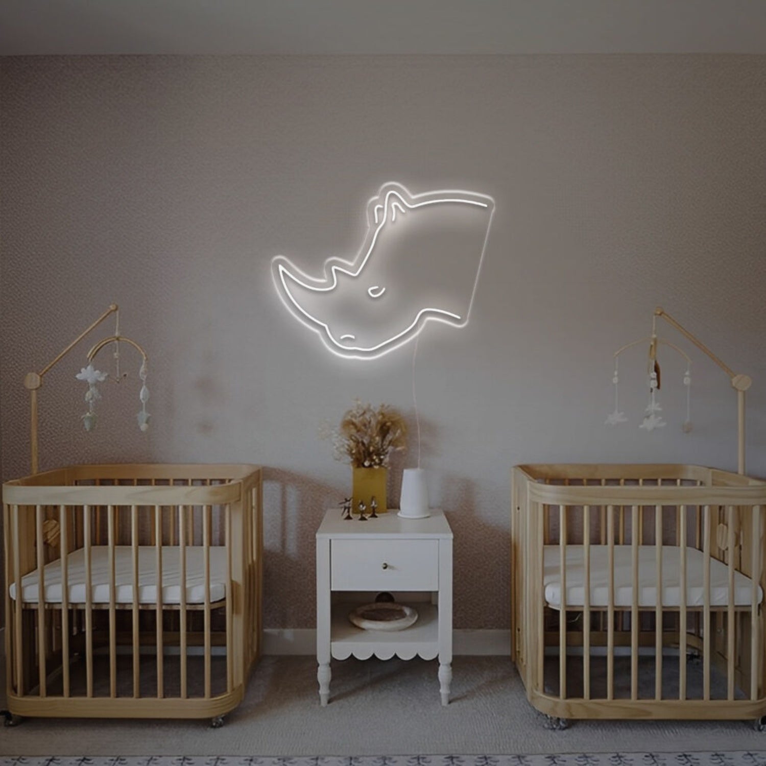 Rhino Head Led Neon Sign For Bars Offices And Modern Home | Shineneon