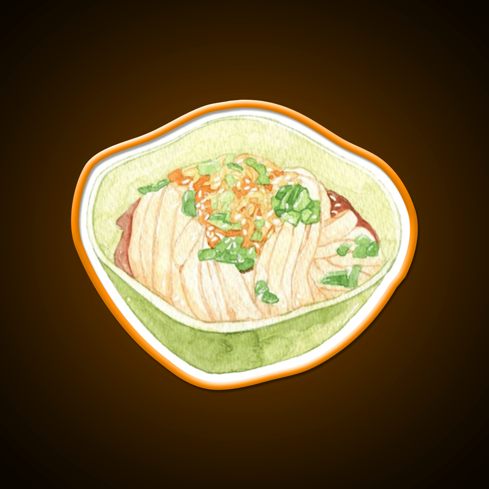 Rice Noodles Led Neon Sign Chinese Food Rgb Color - Shineneon