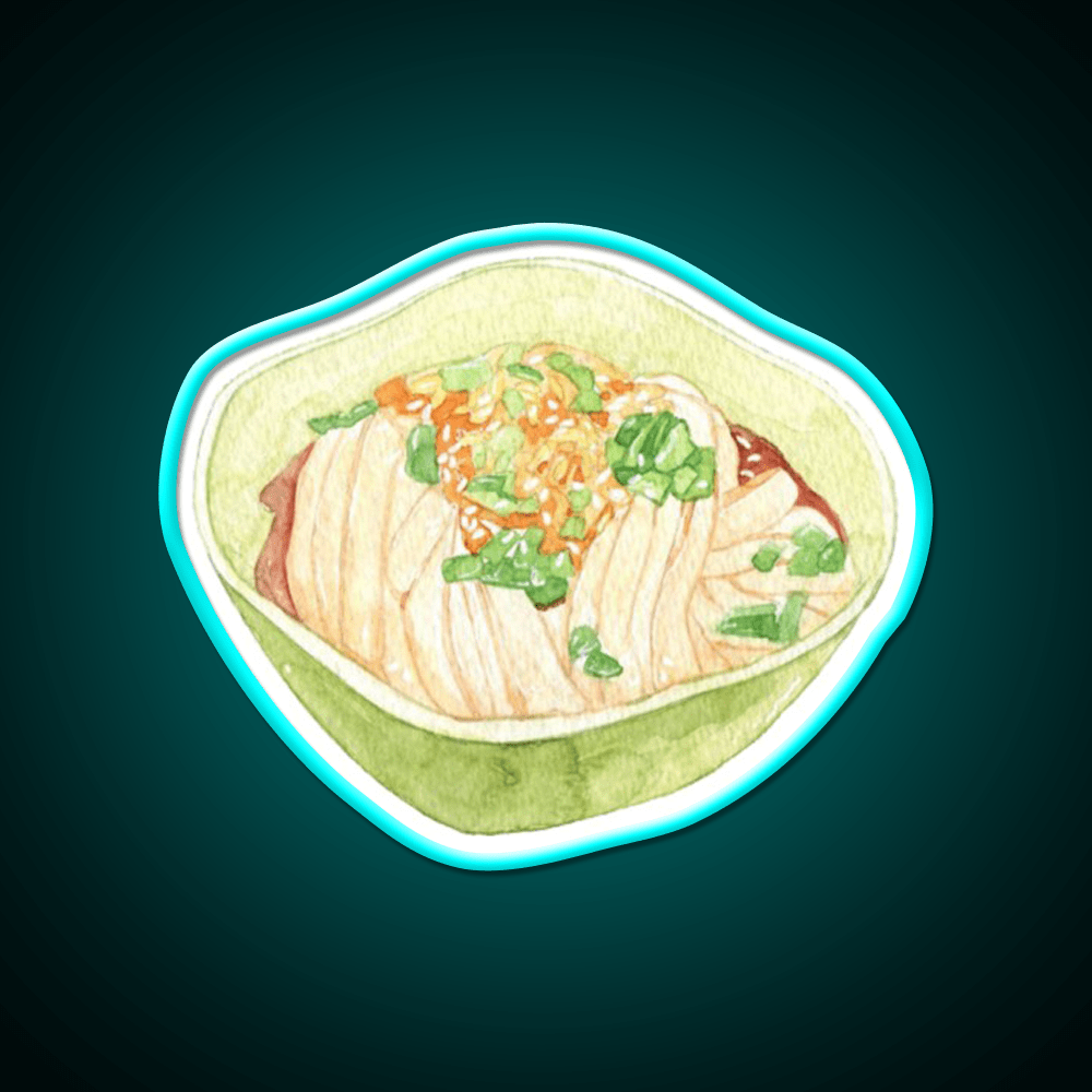 Rice Noodles Led Neon Sign Chinese Food Rgb Color - Shineneon
