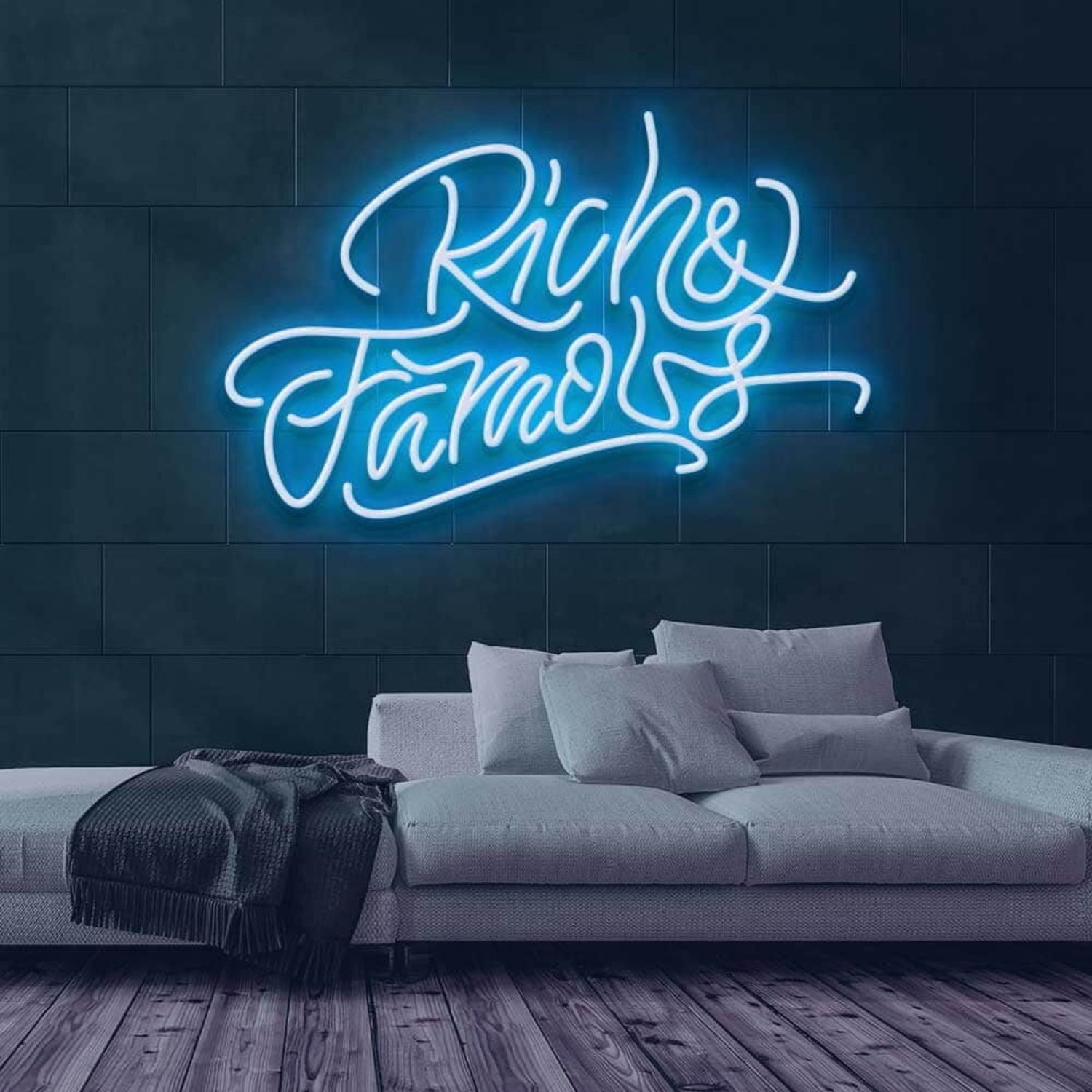 Rich And Famous Led Neon Sign | Shineneon