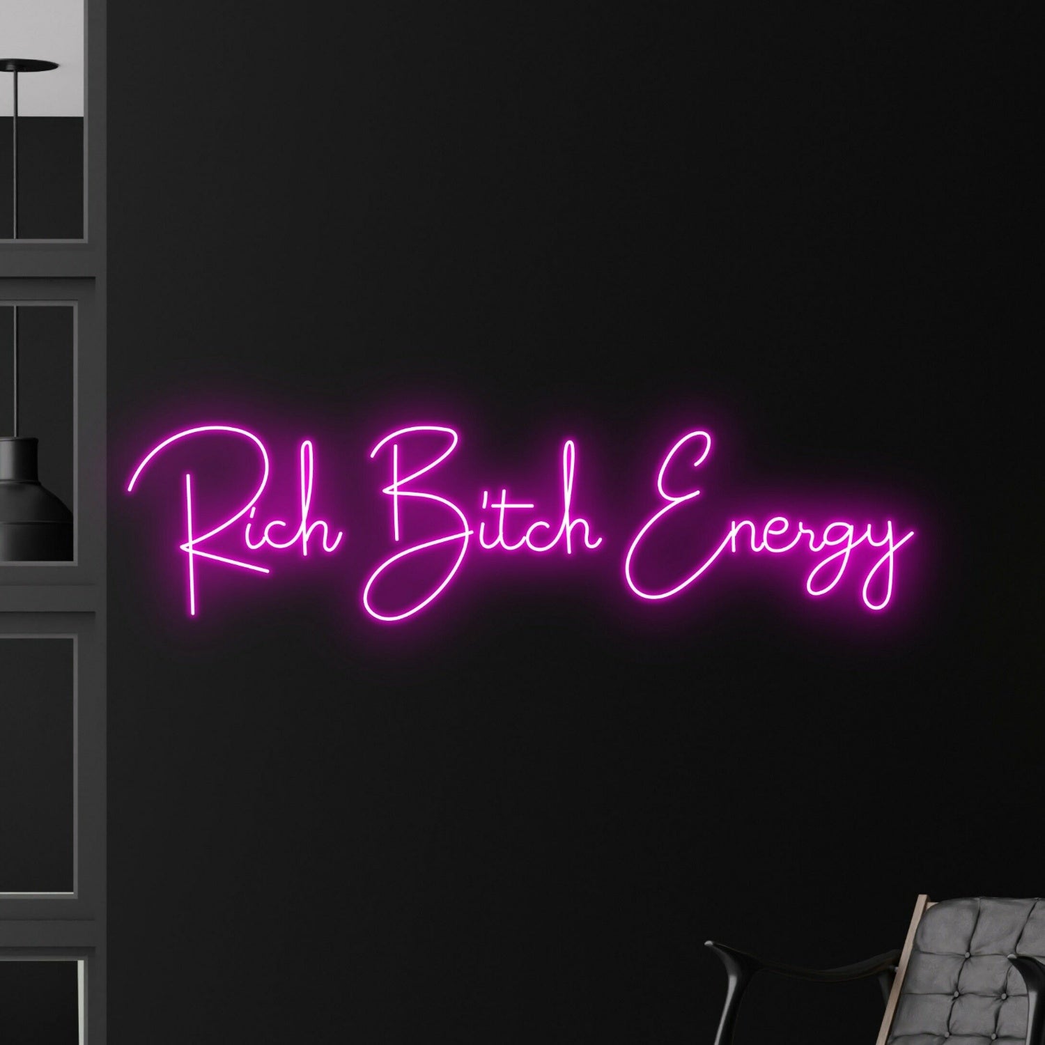 Rich Bitch Energy Led Neon Sign Neon Led Sign | Shineneon