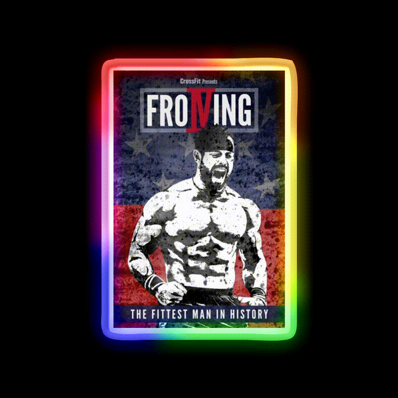 Rich Froning Gym Fitness Led Neon Sign Rgb Color
