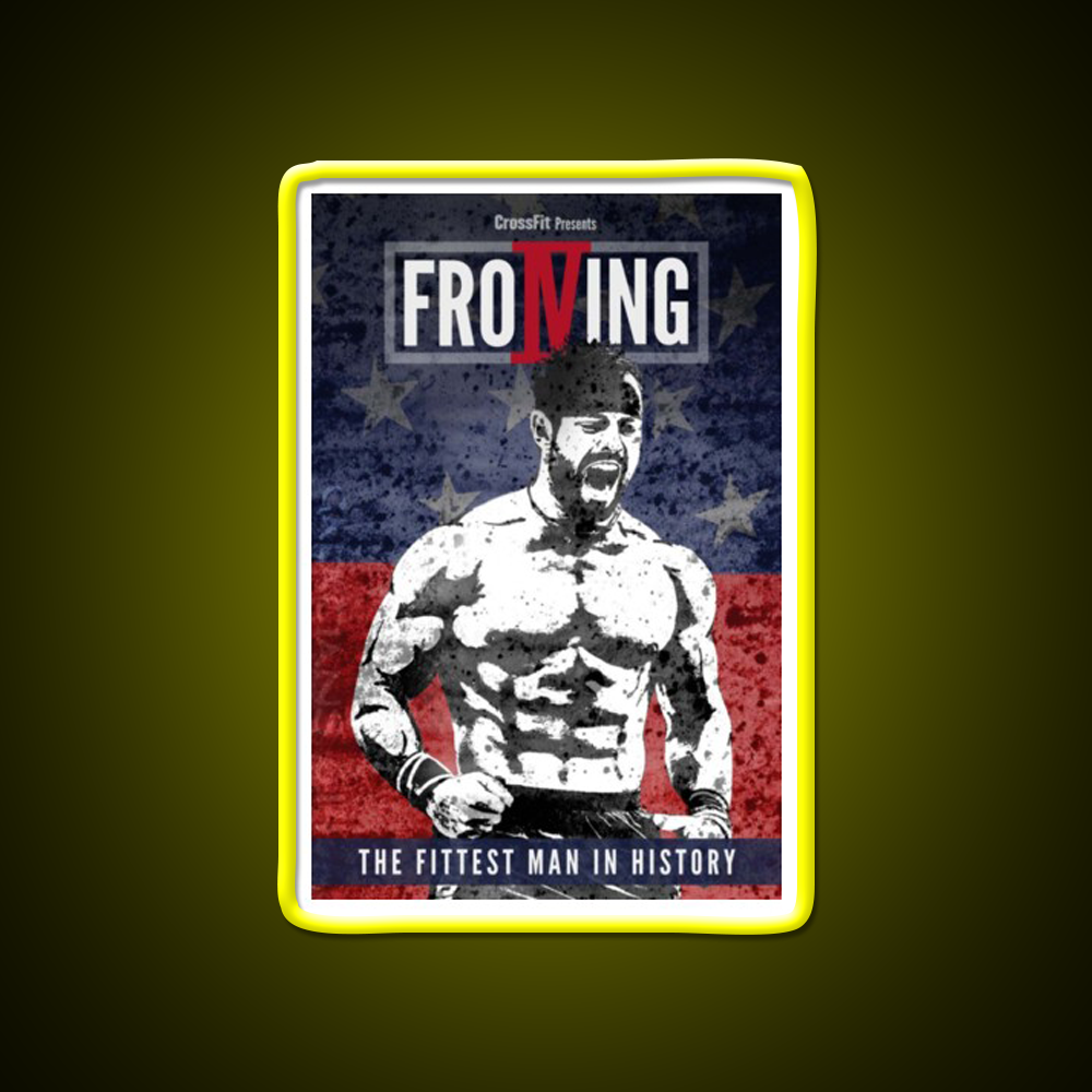 Rich Froning Gym Fitness Led Neon Sign Rgb Color