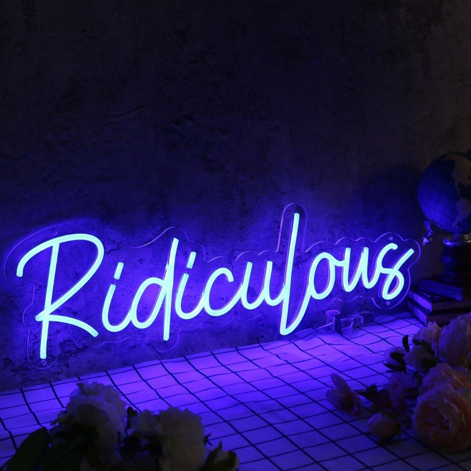 Ridiculous Blue Led Neon Sign - Shineneon