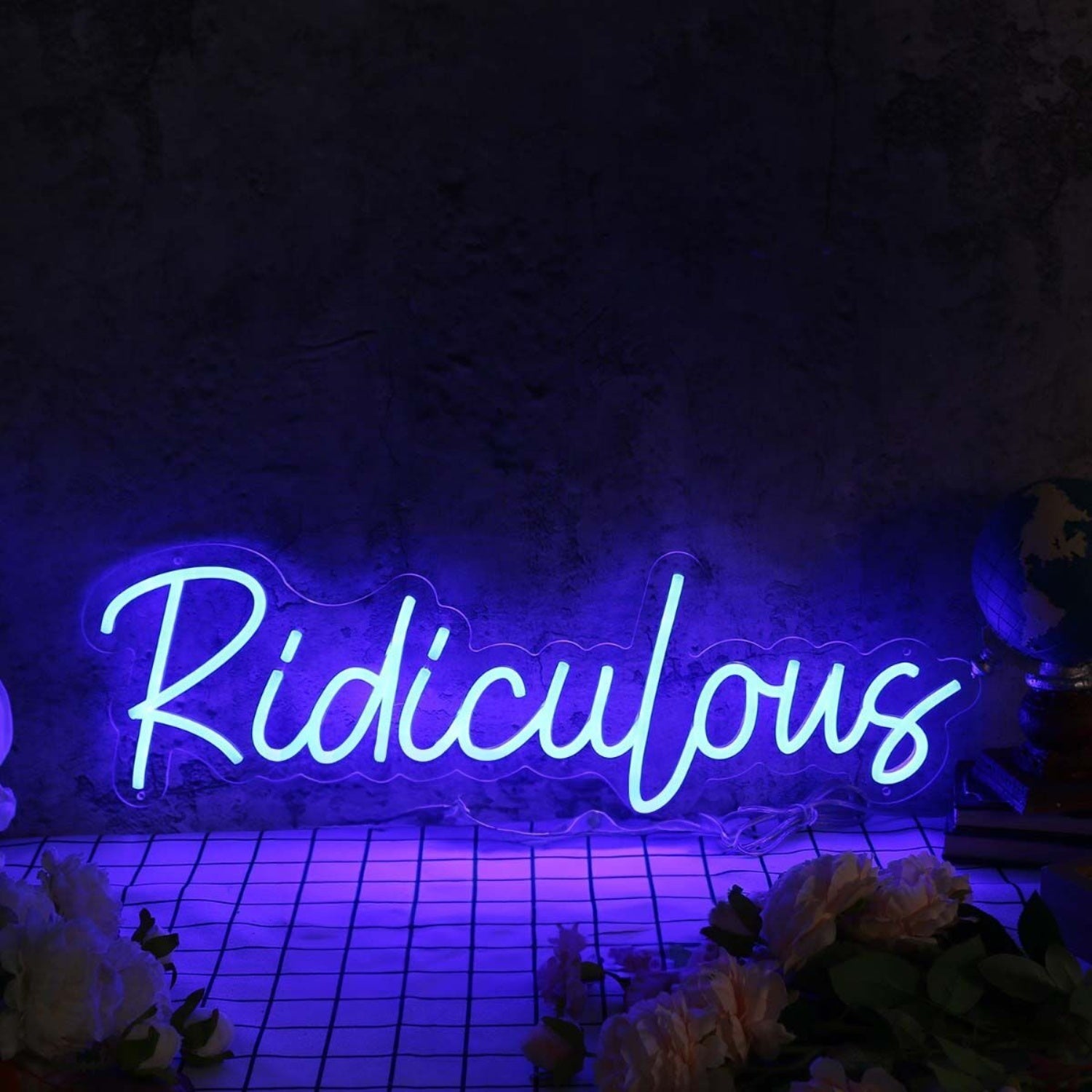 Ridiculous Blue Led Neon Sign - Shineneon