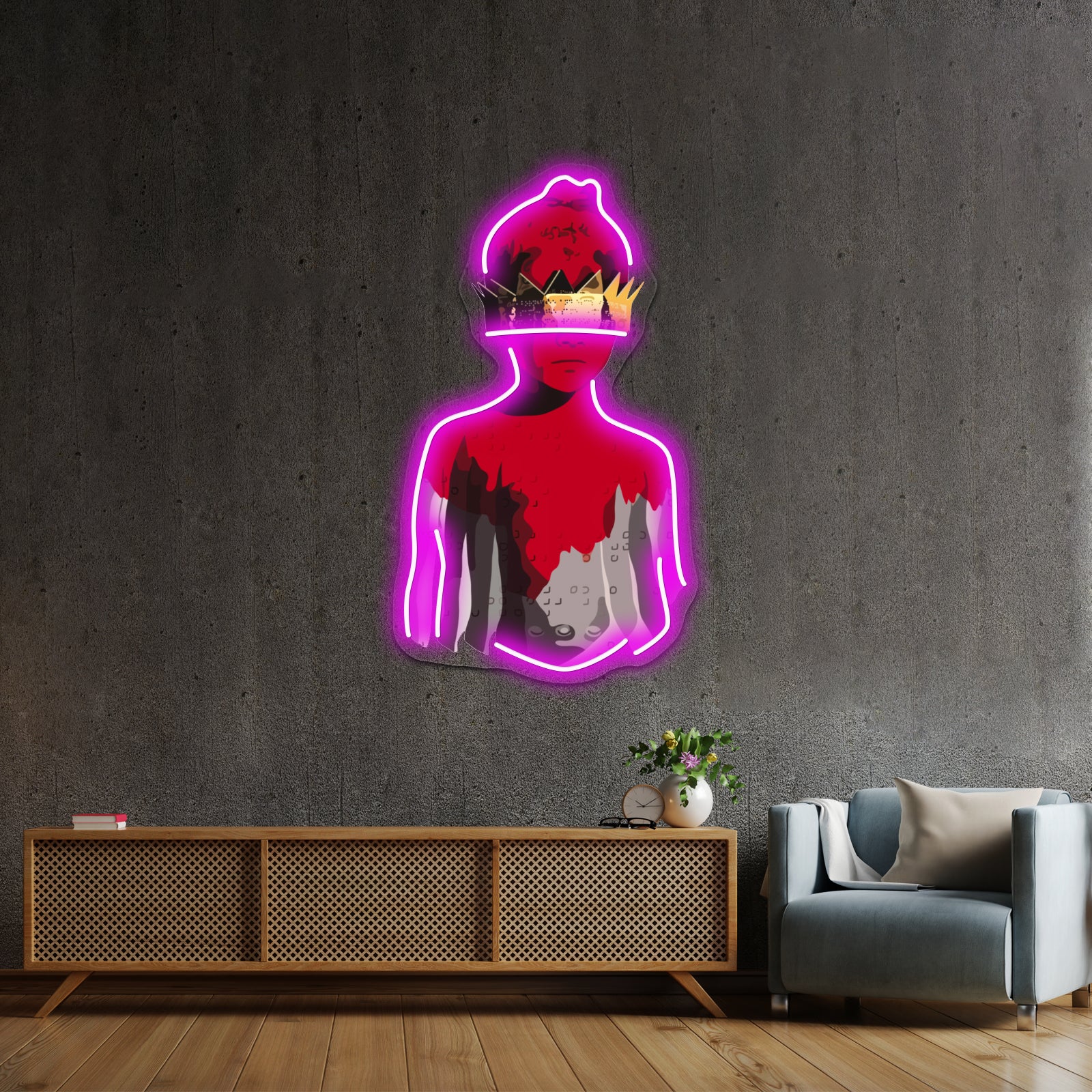 Rihanna Anti Artwork Led Neon Signs | Shineneon
