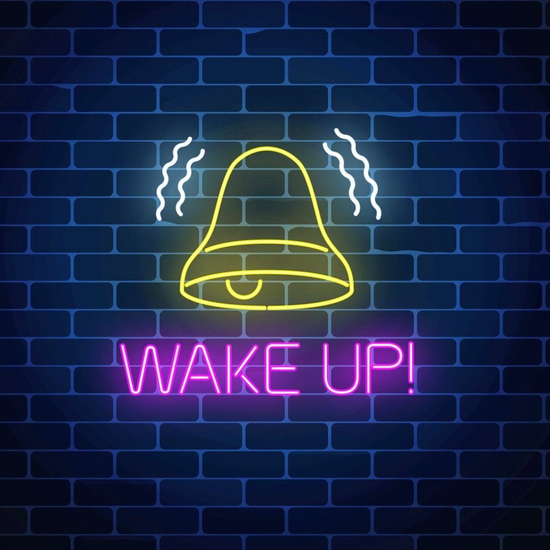 Ringing Bell Wake Up Led Sign Business Neon Sign - Shineneon
