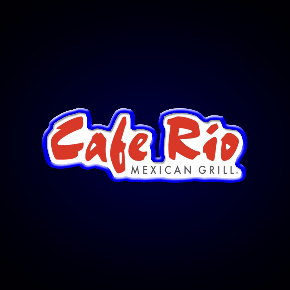Rio Cafe Fast Food Led Neon Sign For Burger Place Rgb Color - Shineneon