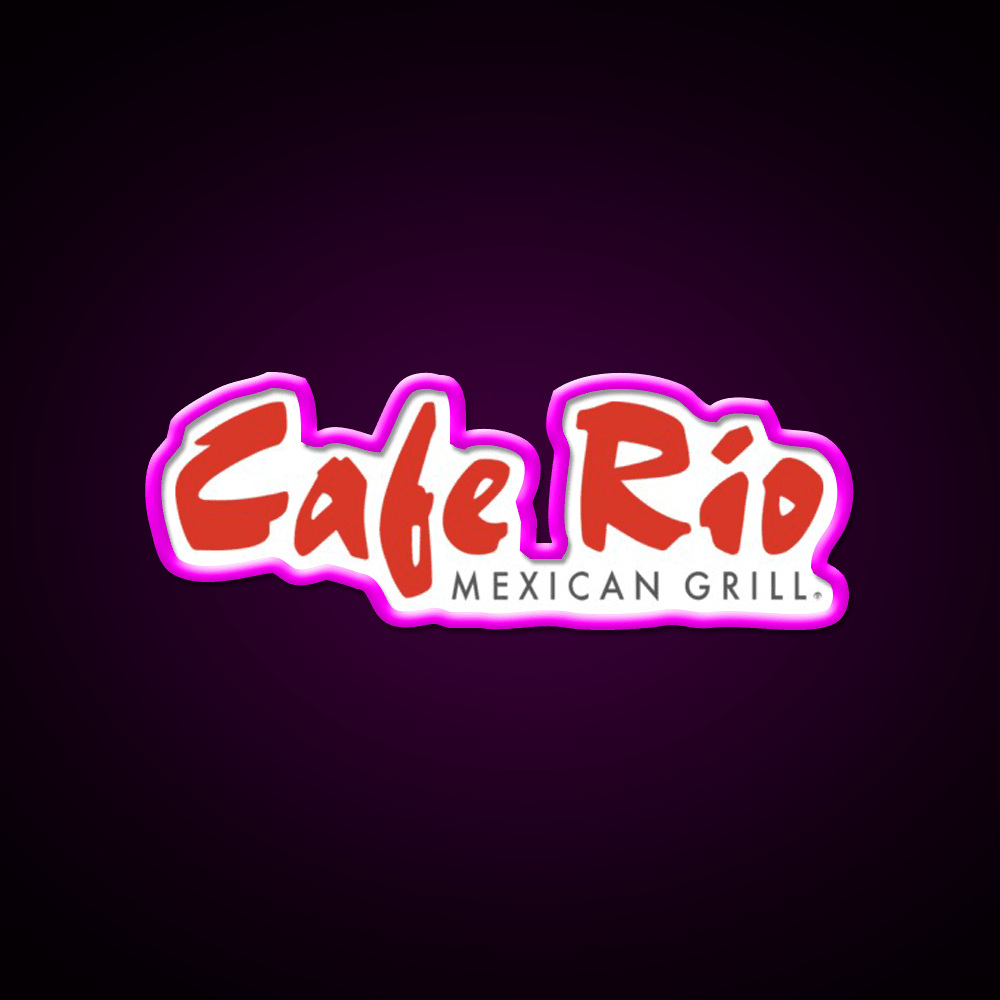 Rio Cafe Fast Food Led Neon Sign For Burger Place Rgb Color - Shineneon