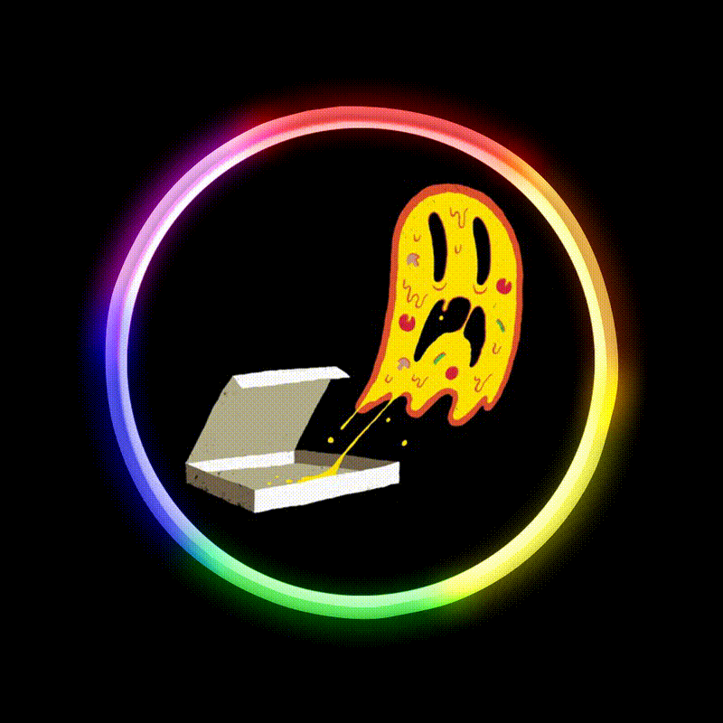 Ripizza Fast Food Led Neon Sign For Burger Place Rgb Color