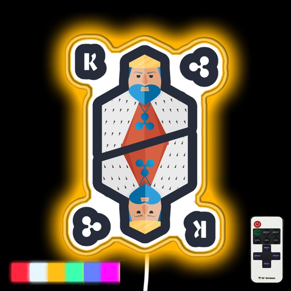 Ripple Neon Gift King Led Neon Sign - Shineneon