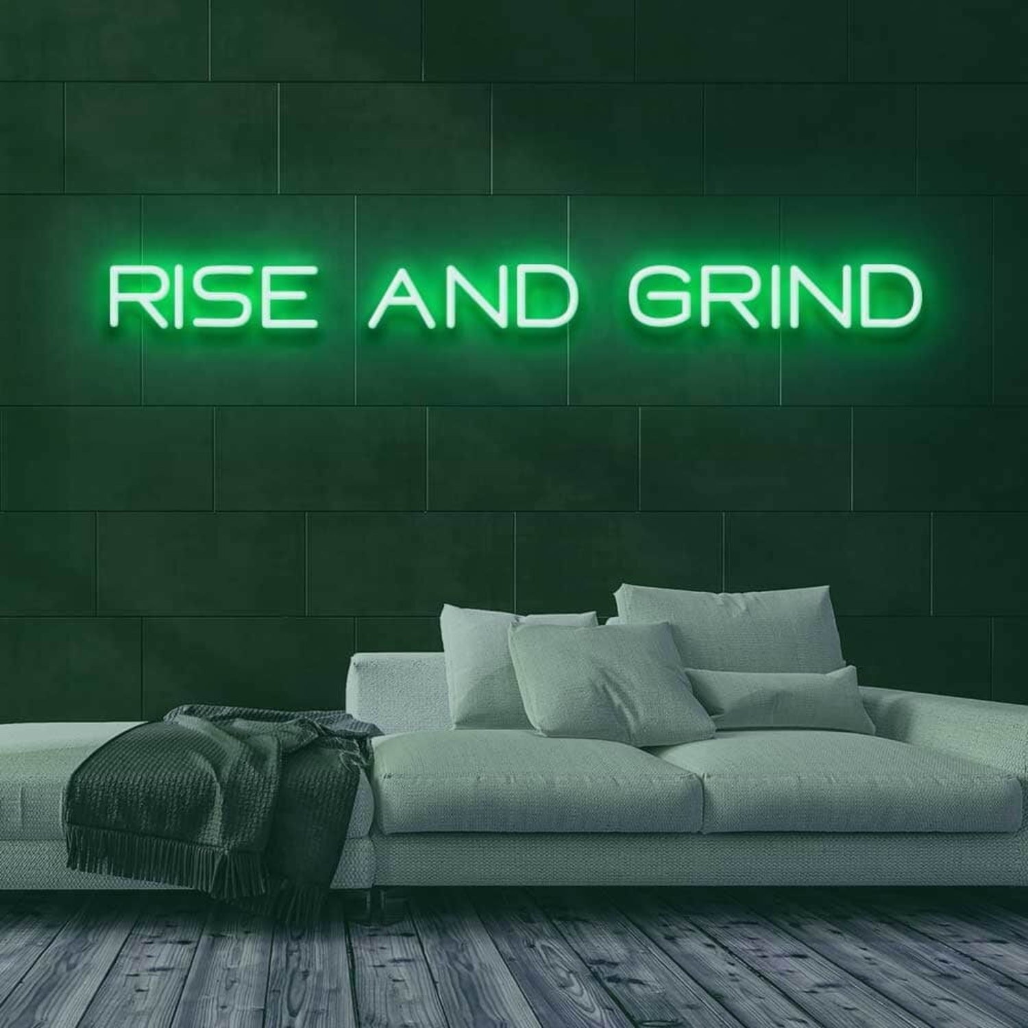 Rise And Grind V1 Led Neon Sign | Shineneon