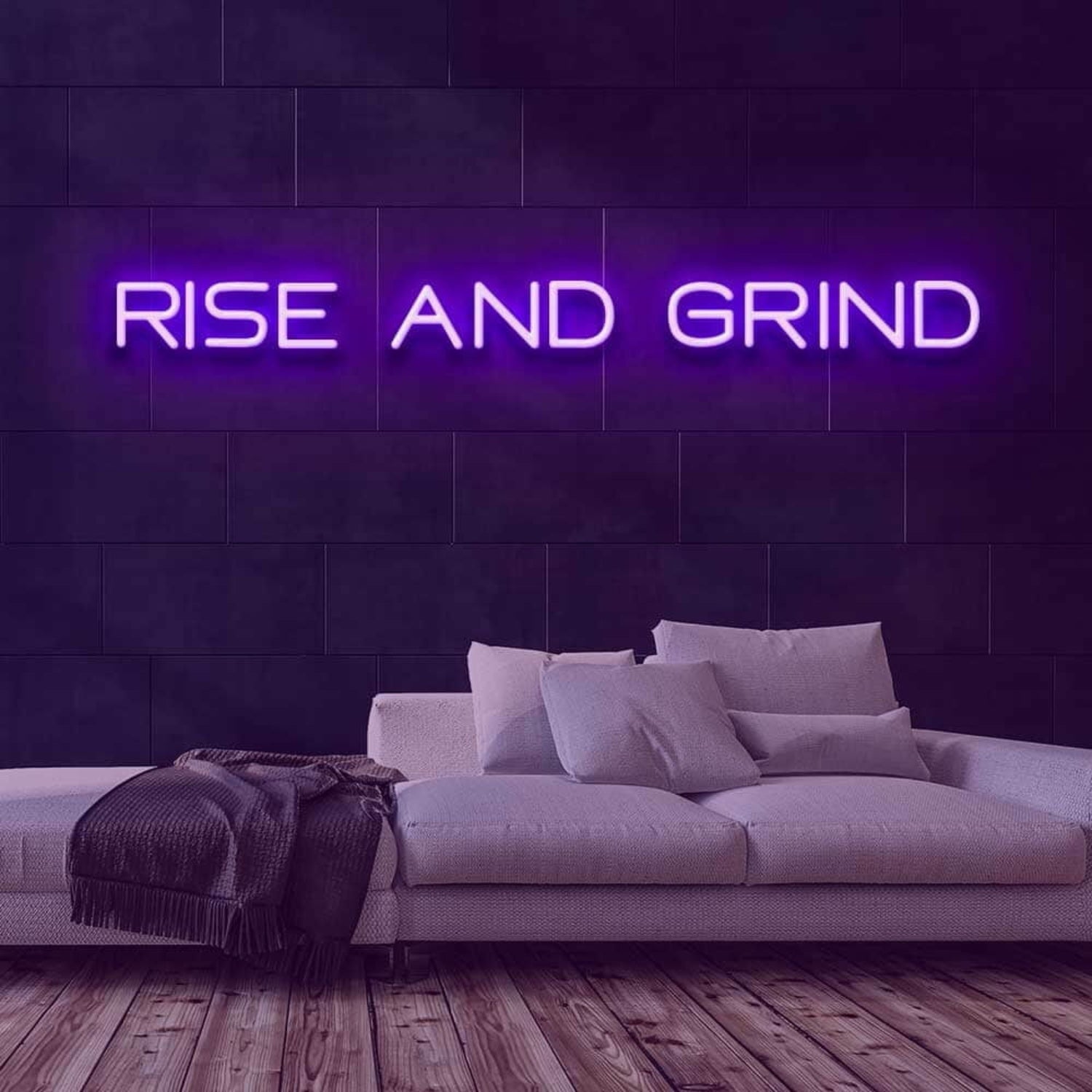 Rise And Grind V1 Led Neon Sign | Shineneon
