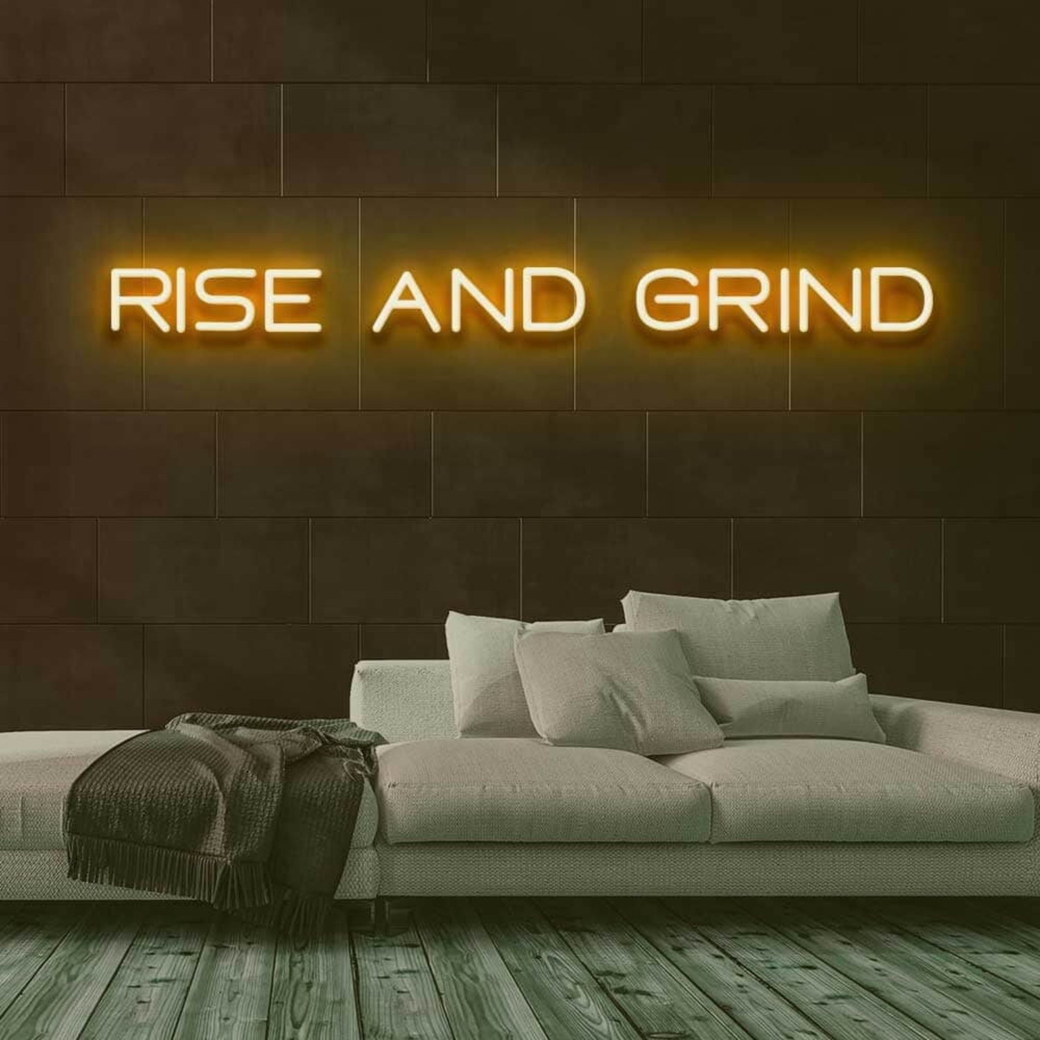 Rise And Grind V1 Led Neon Sign | Shineneon