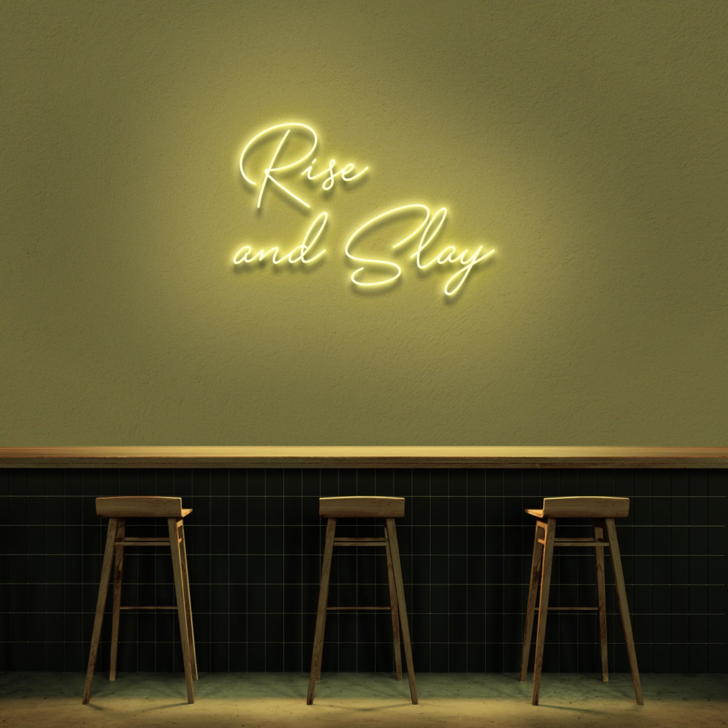 Rise And Slay Led Neon Sign | Shineneon