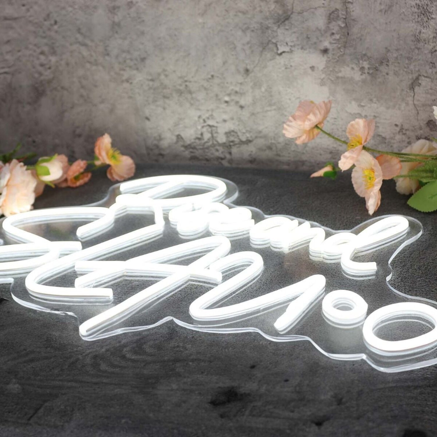 Rise And Slay White Led Neon Sign - Shineneon