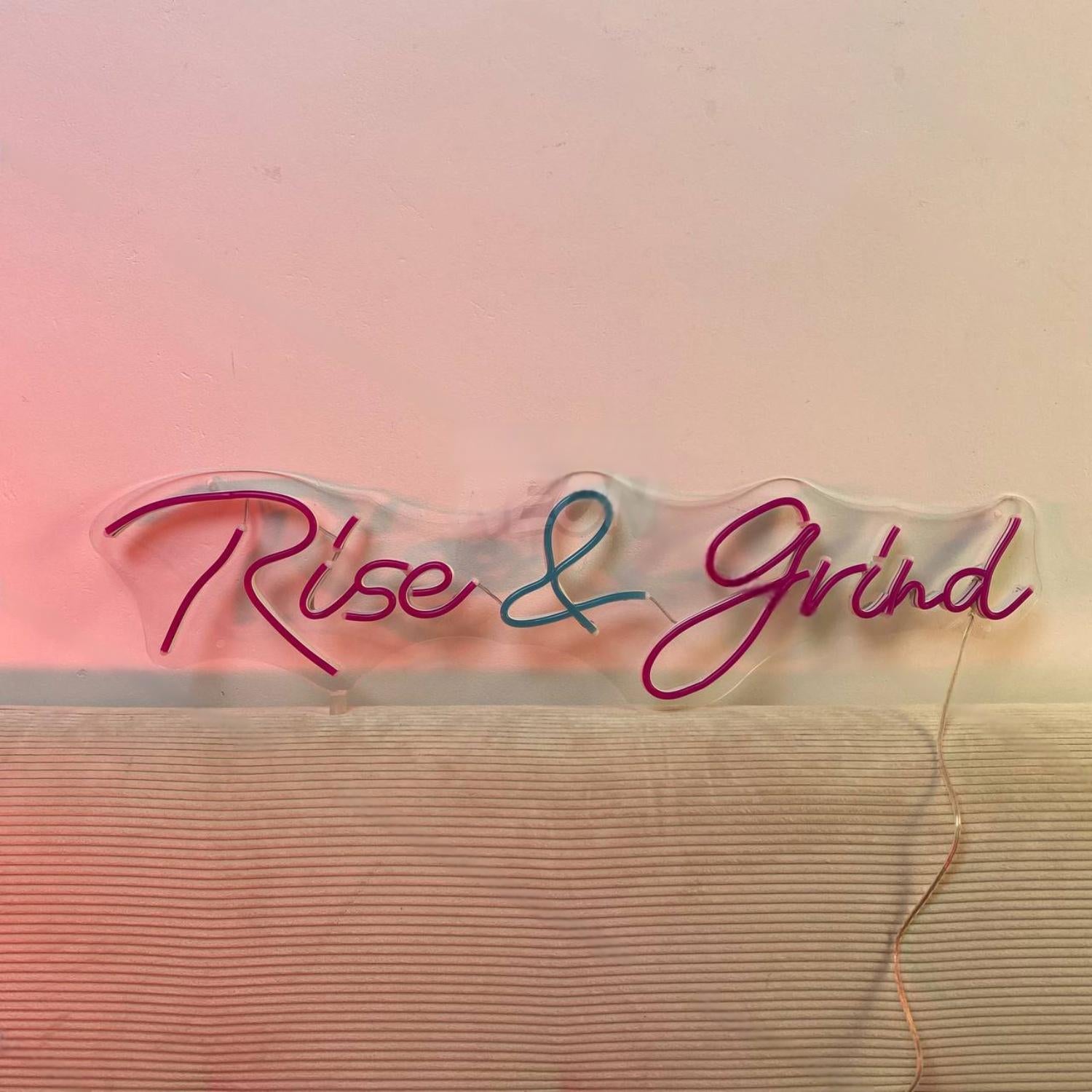 Rise Grind Led Neon Sign Coffee Led Neon Sign | Shineneon