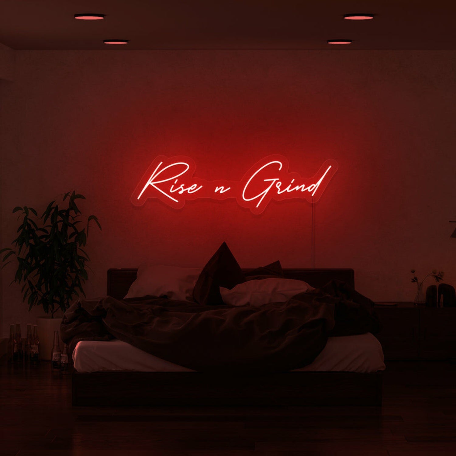 Rise N Grind V1 Led Neon Sign | Shineneon