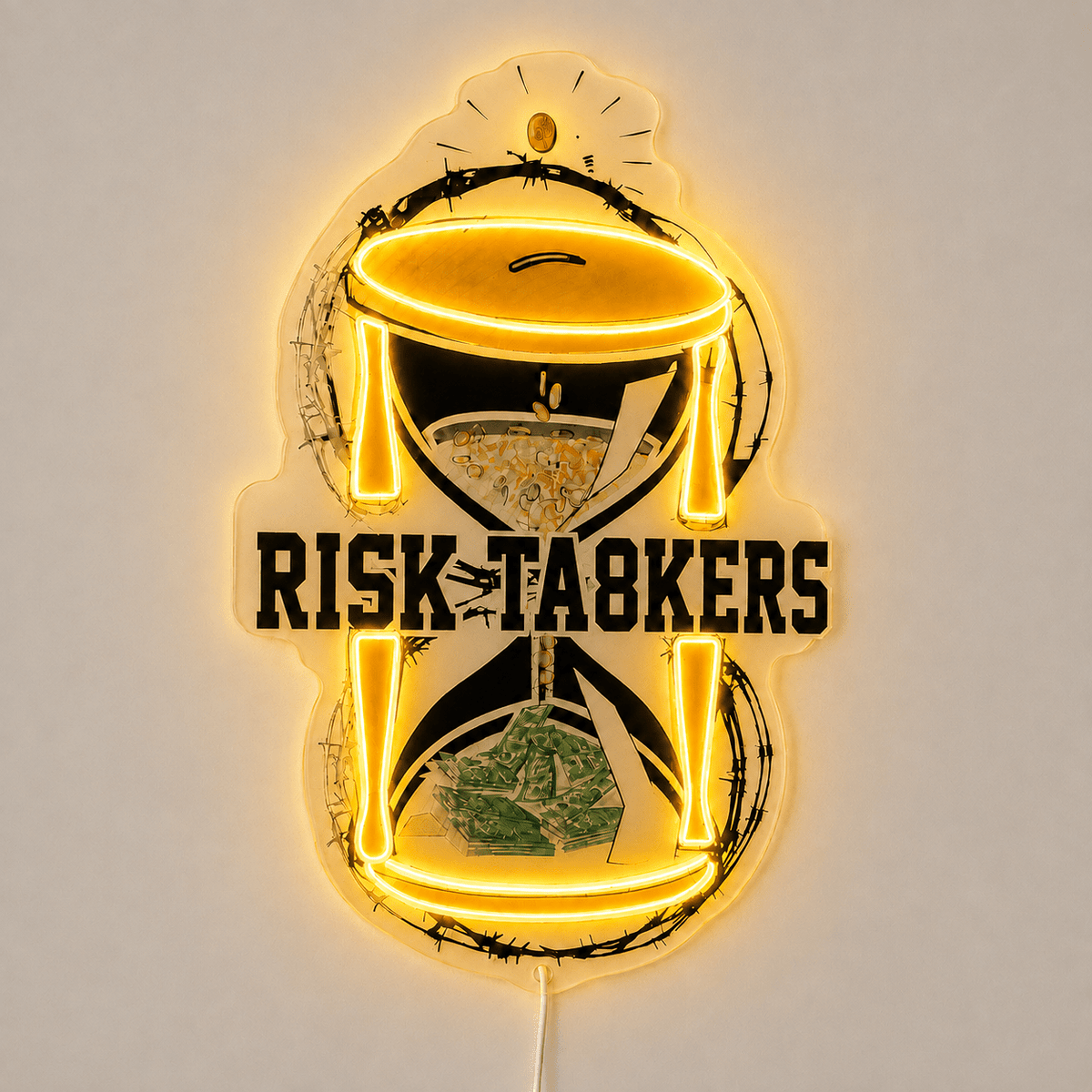 RISK TA8KERS Custom LED Neon Sign - Shineneon
