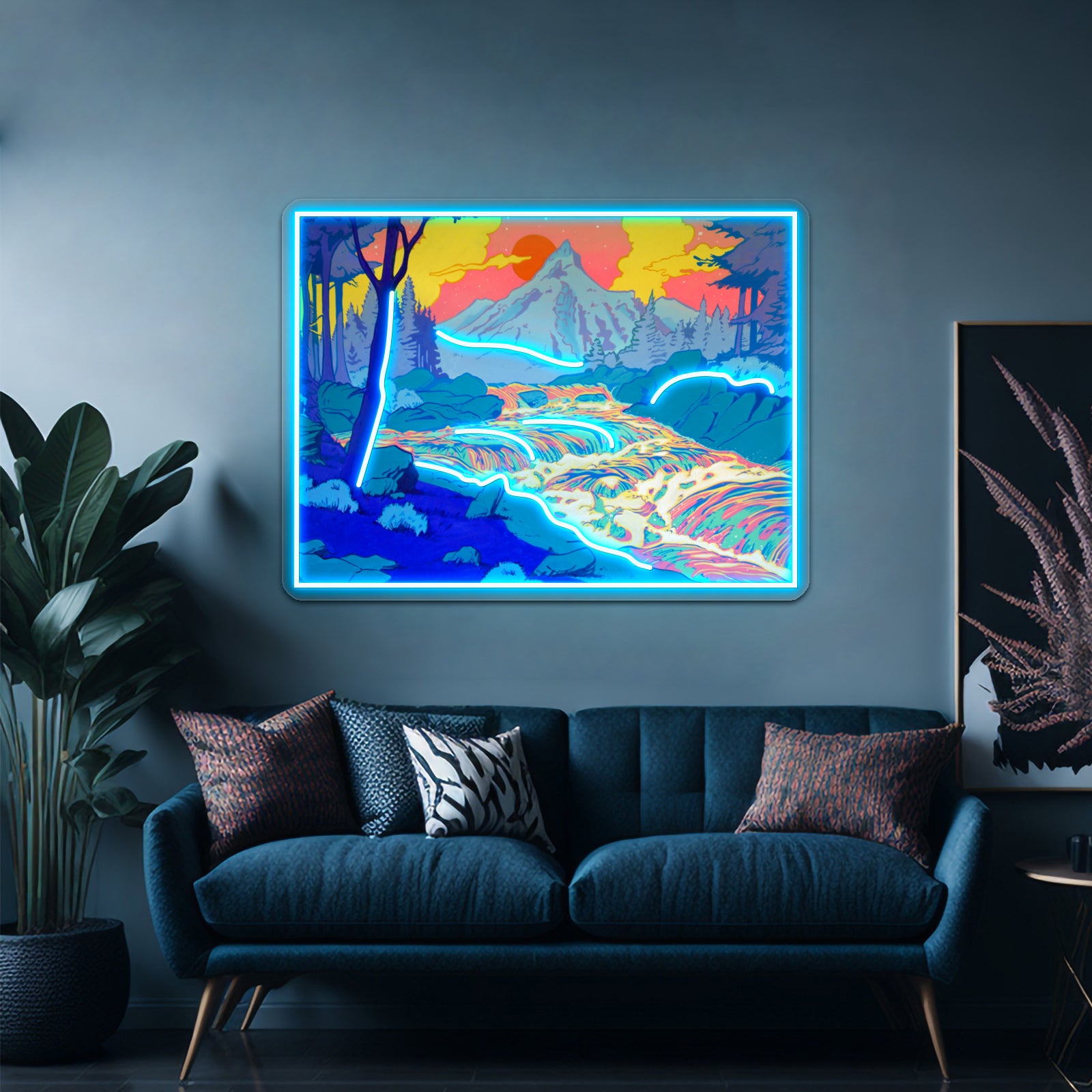 River Artwork Led Neon Signs | Shineneon