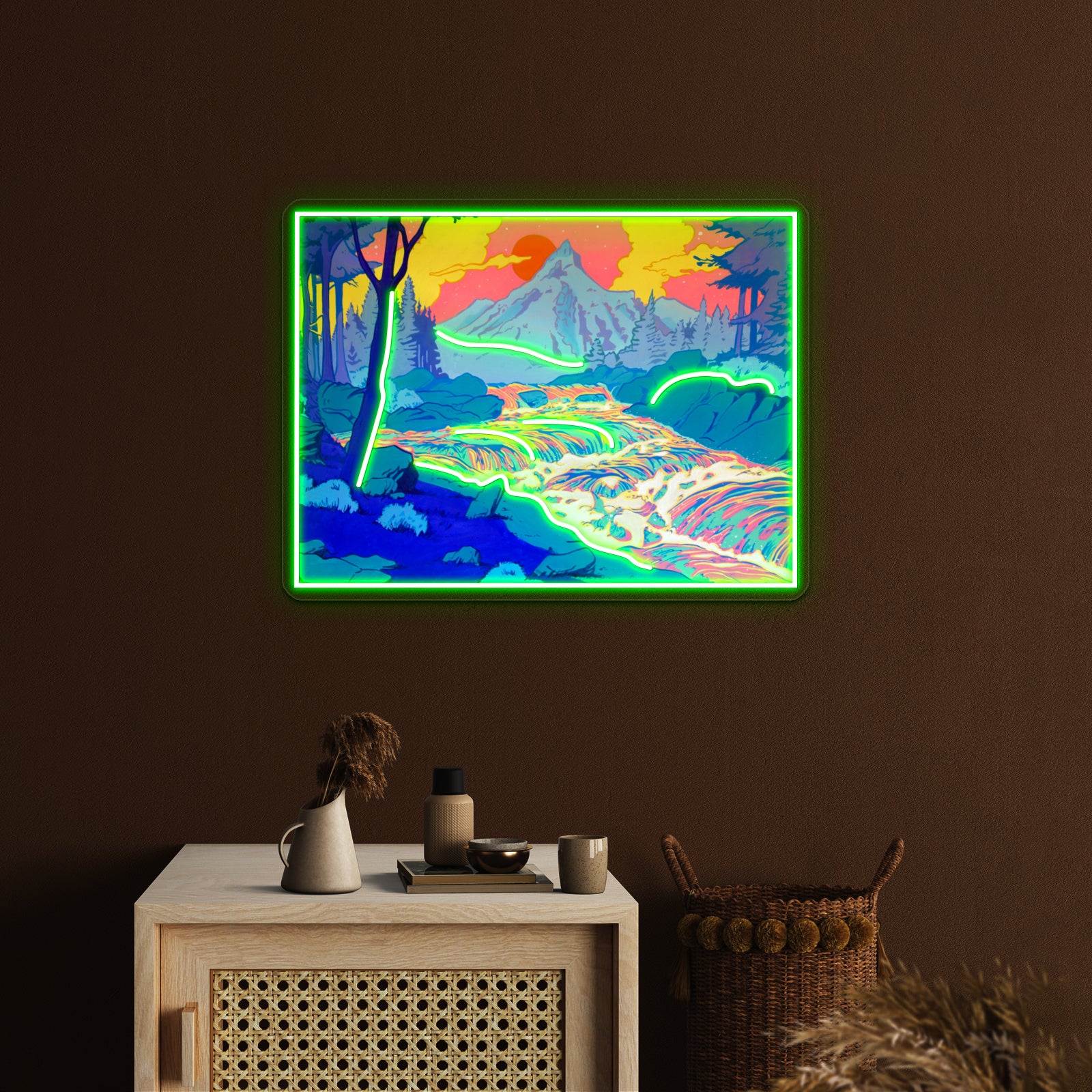 River Artwork Led Neon Signs | Shineneon