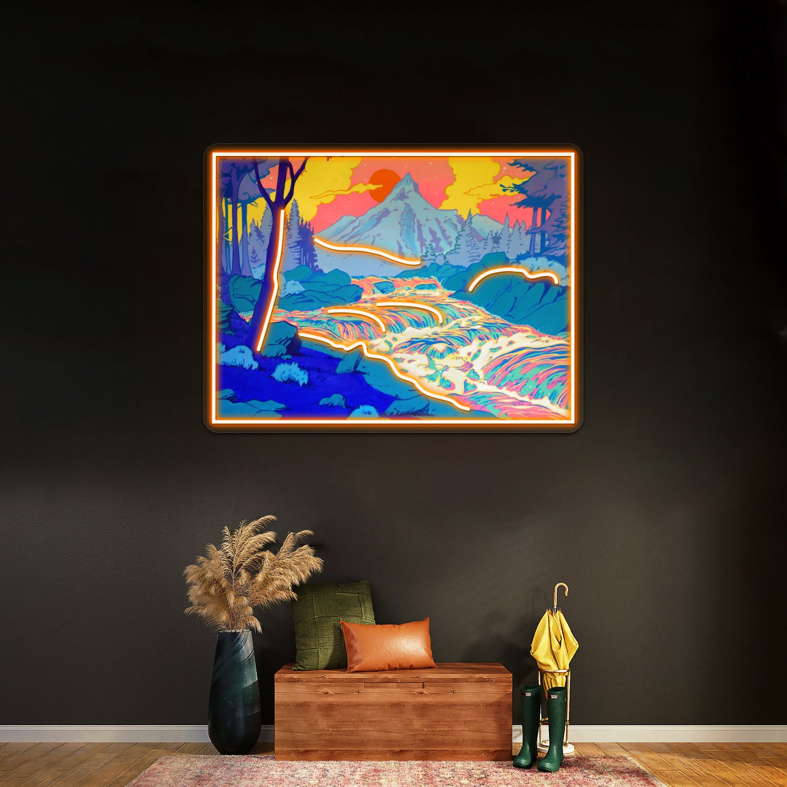 River Artwork Led Neon Signs | Shineneon