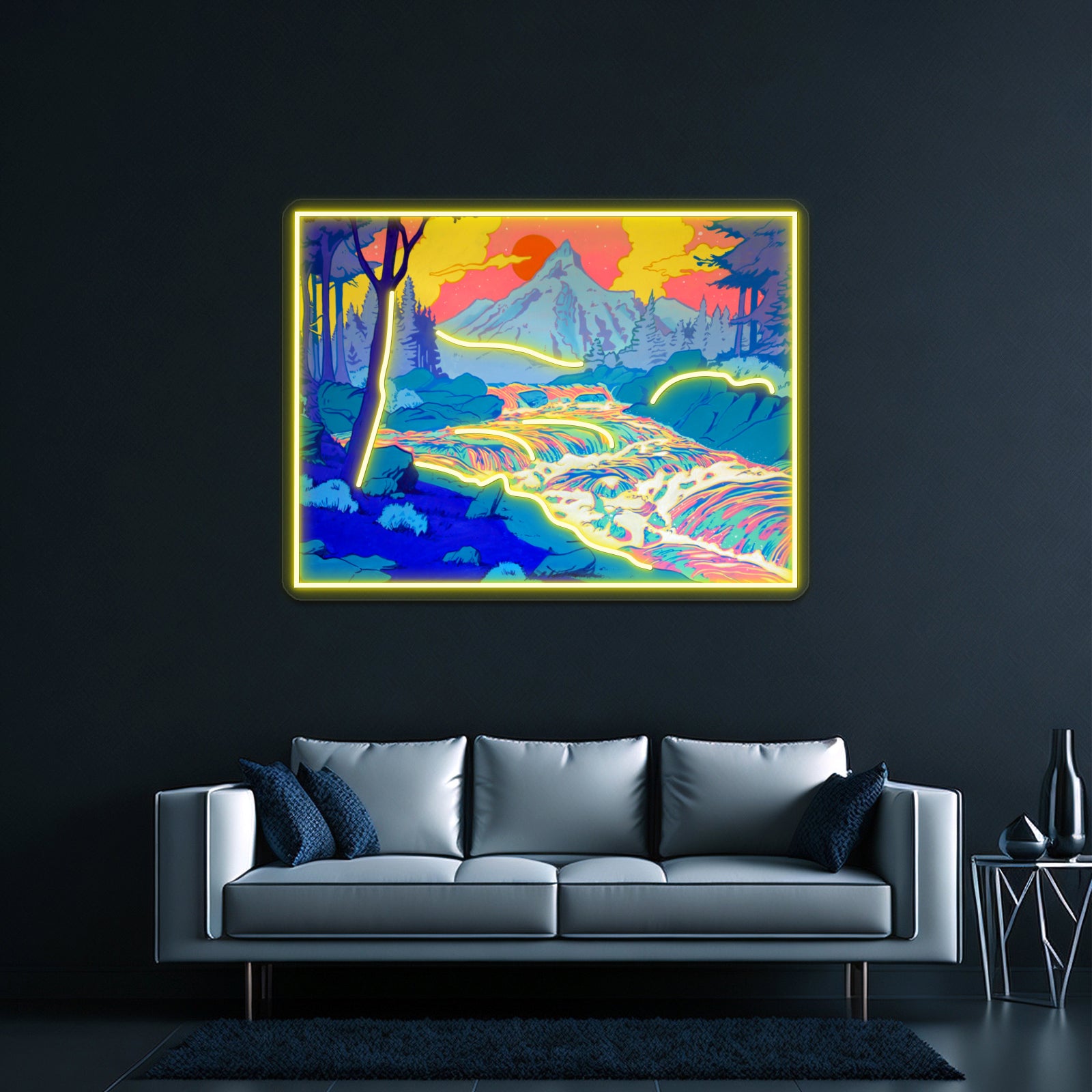 River Artwork Led Neon Signs | Shineneon