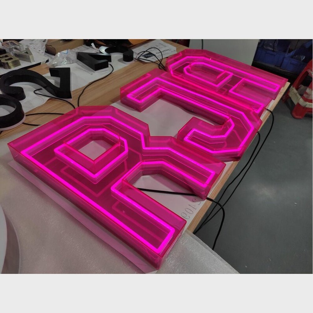 Rja 3D Frontlit Channel Letters Led Light Sign - Shineneon
