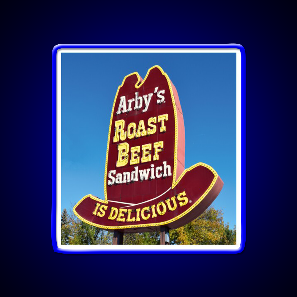 Roast Beef Fast Food Led Neon Sign For Burger Place Rgb Color