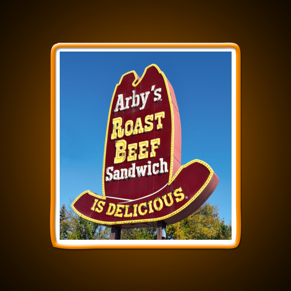 Roast Beef Fast Food Led Neon Sign For Burger Place Rgb Color