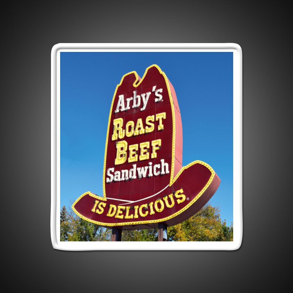 Roast Beef Fast Food Led Neon Sign For Burger Place Rgb Color