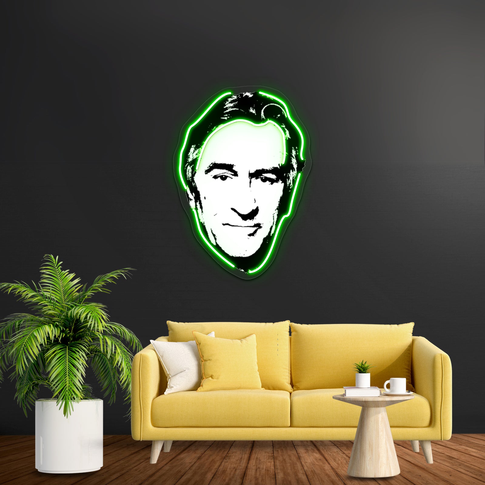 Robert De Niro Pop Art Paintingt Portrait Artwork Led Neon Signs | Shineneon