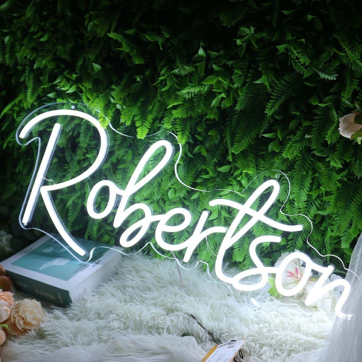 Robertson White Led Neon Sign - Shineneon