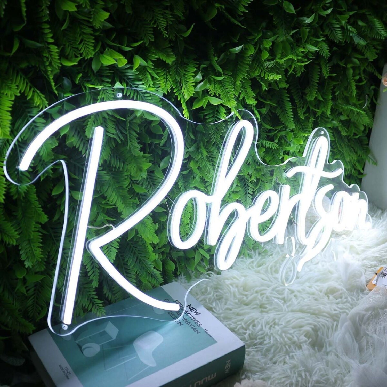 Robertson White Led Neon Sign - Shineneon