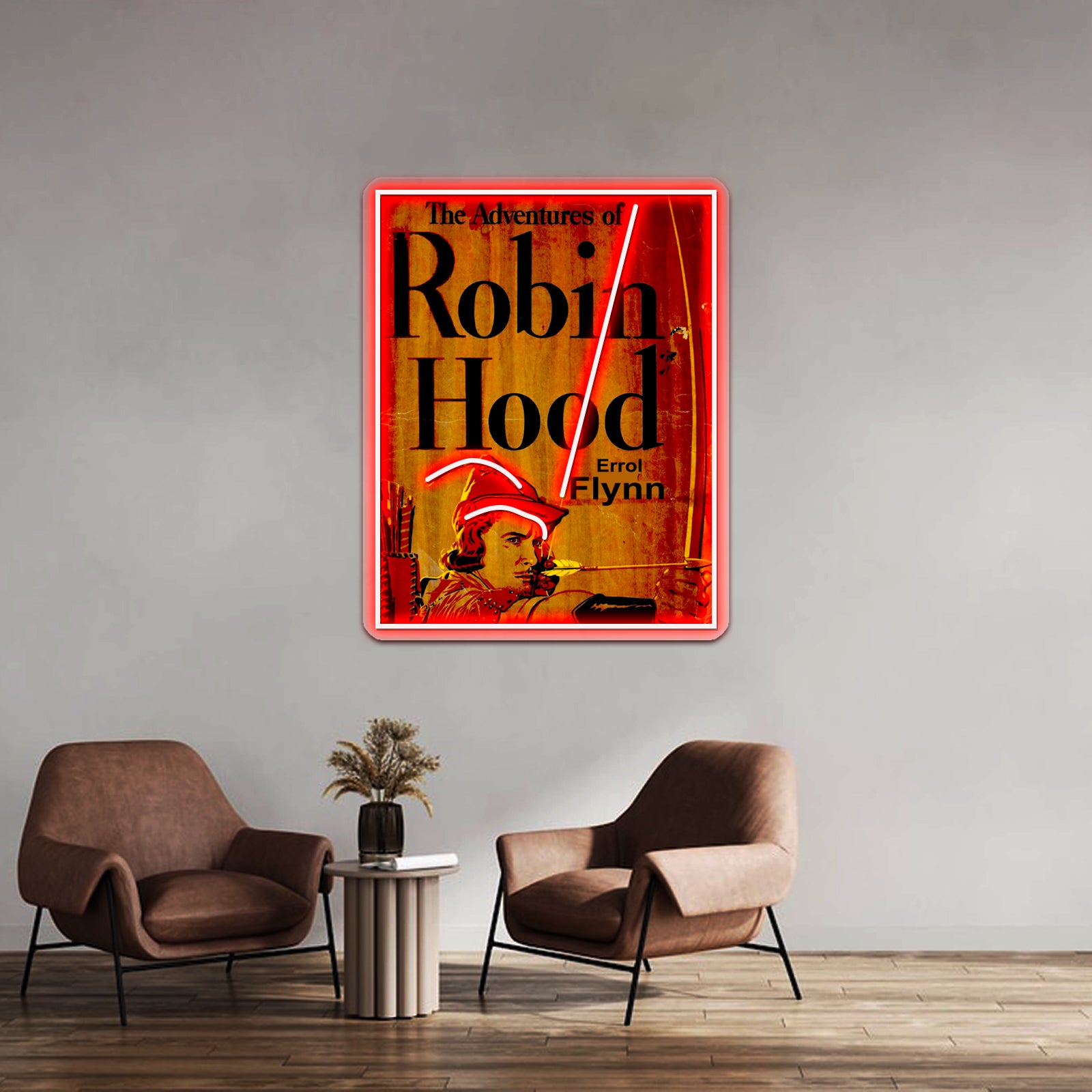 Robin Hood Vintage Rare Movie Poster Print Wall Artwork Neon Signs | Shineneon