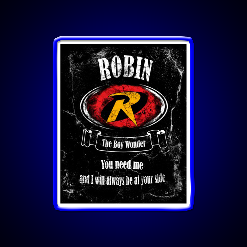 Robin Whiskey Style Whiskey Drink Bar Led Neon Sign Rgb Color