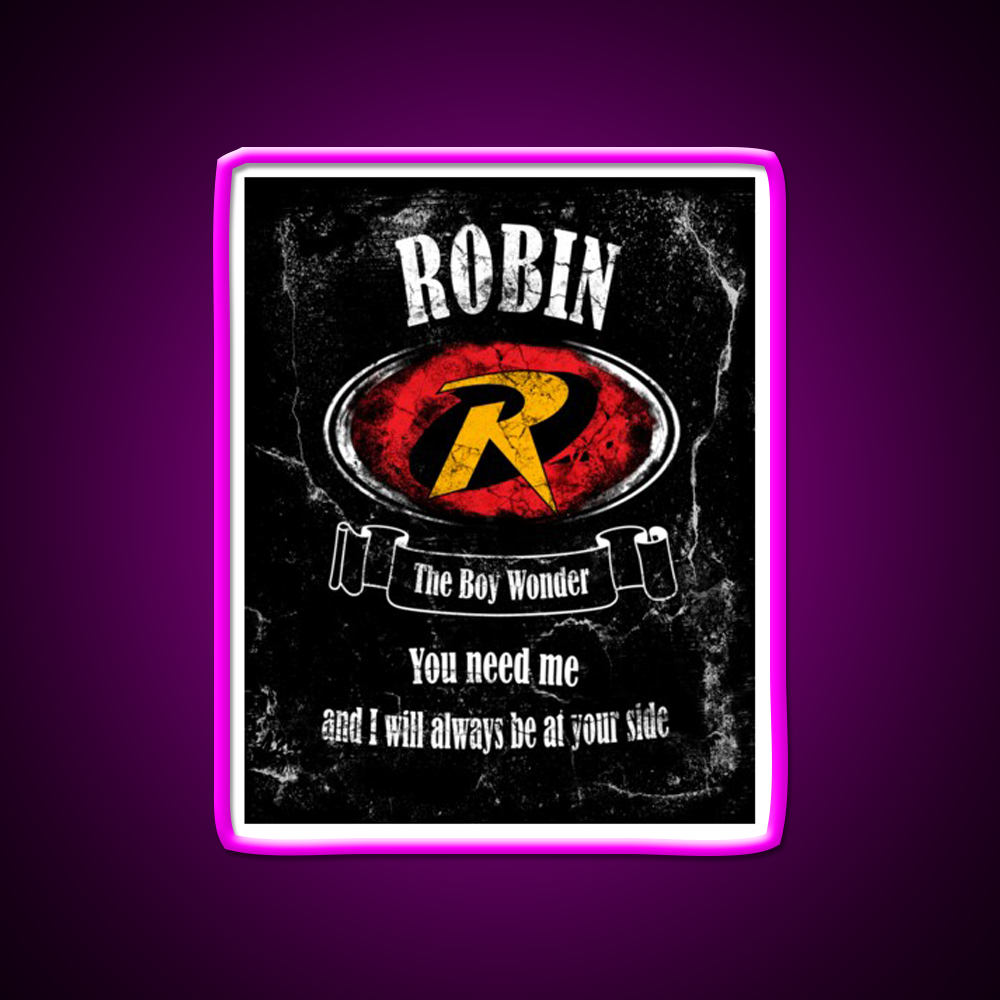 Robin Whiskey Style Whiskey Drink Bar Led Neon Sign Rgb Color