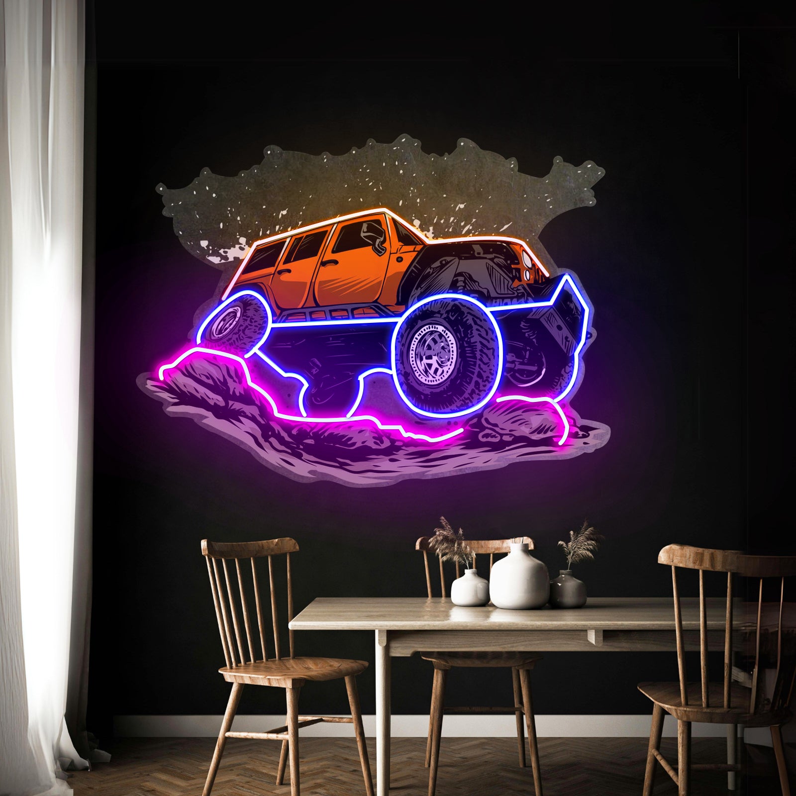 Rock Crowler Led Neon Sign Light Custom Led Signs