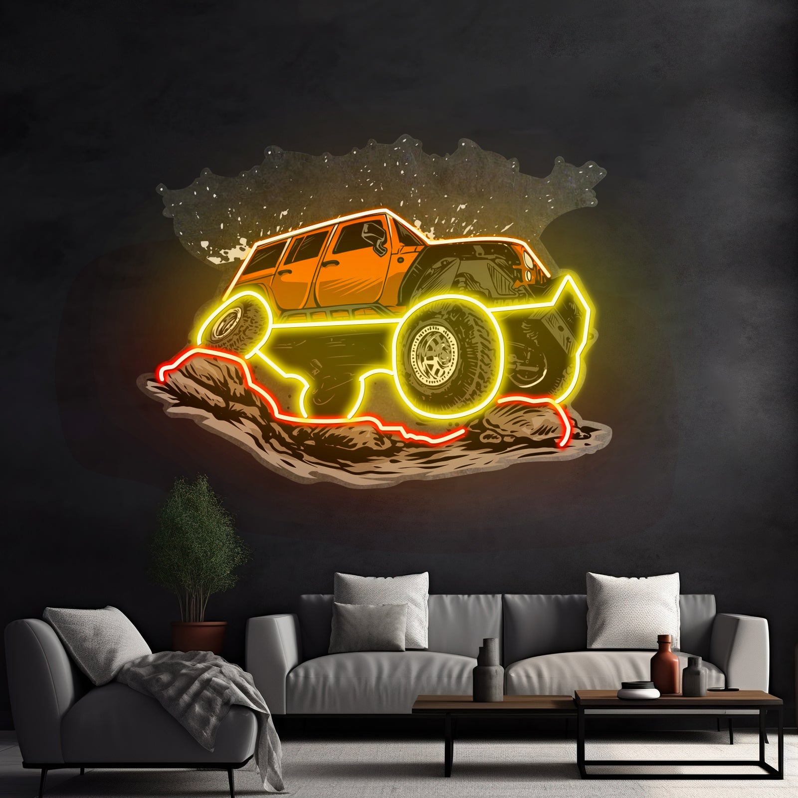 Rock Crowler Led Neon Sign Light Custom Led Signs