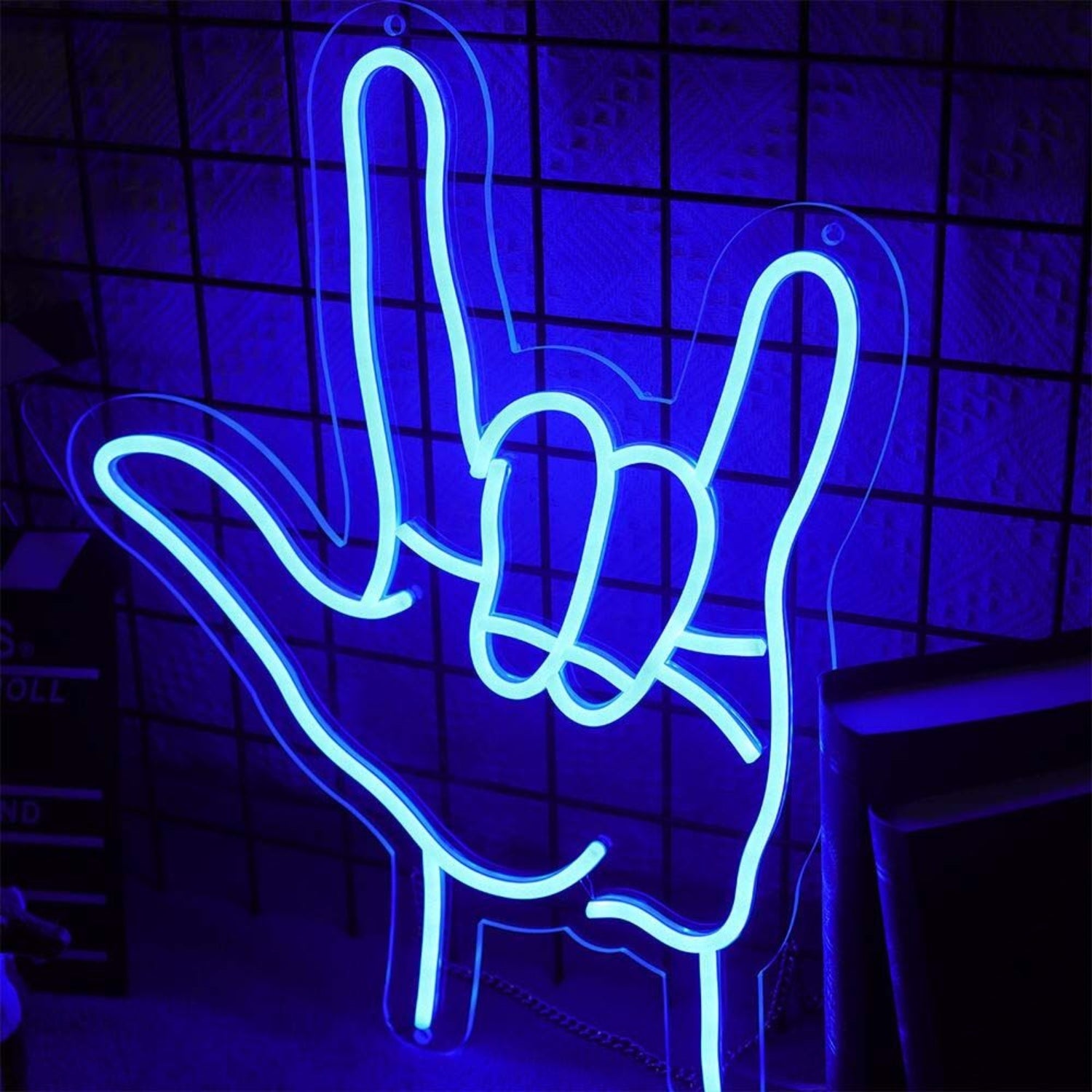 Rock Hand Gesture Led Neon Sign For Music Lovers | Shineneon